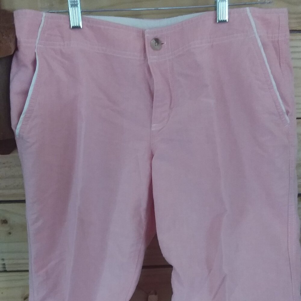 Columbia Women's  12 Capri Light Pink PFG Fishing Clamdigger Cropped pant